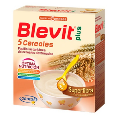 Blevit Plus Superfibra 5 Cereais 600 gramas